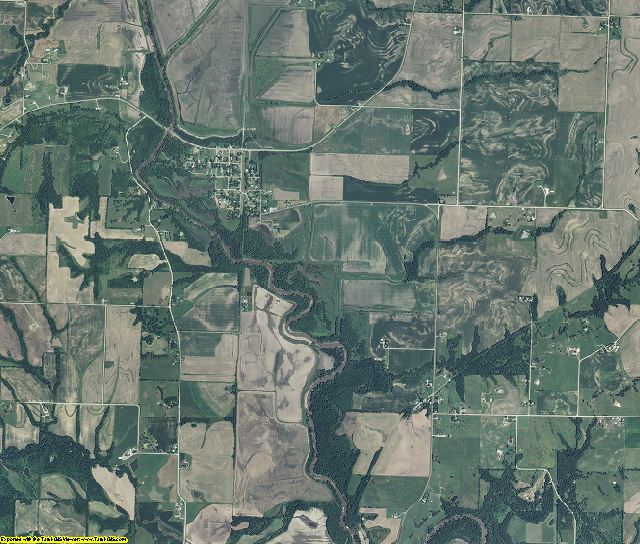 Andrew County, Missouri aerial photography
