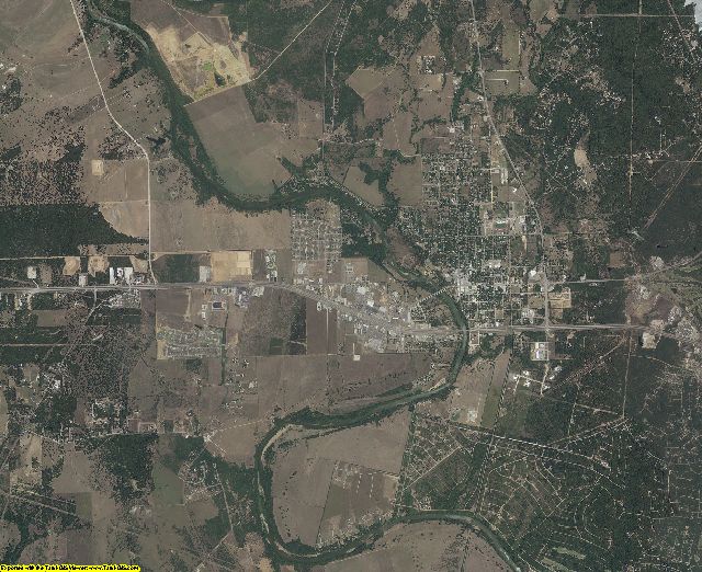 Bastrop County, Texas aerial photography