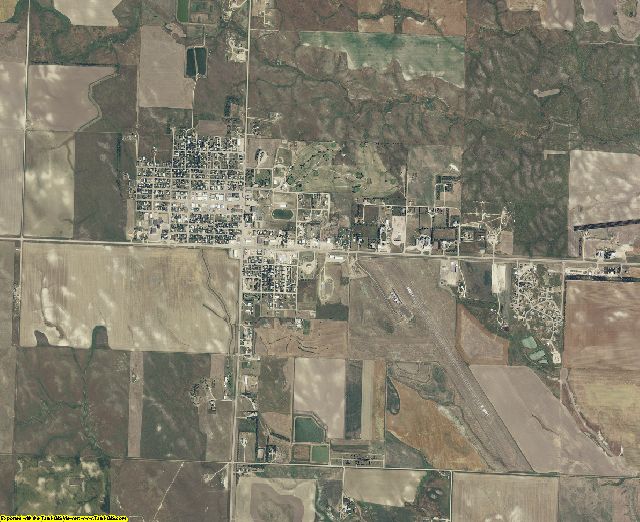 Bennett County, South Dakota aerial photography