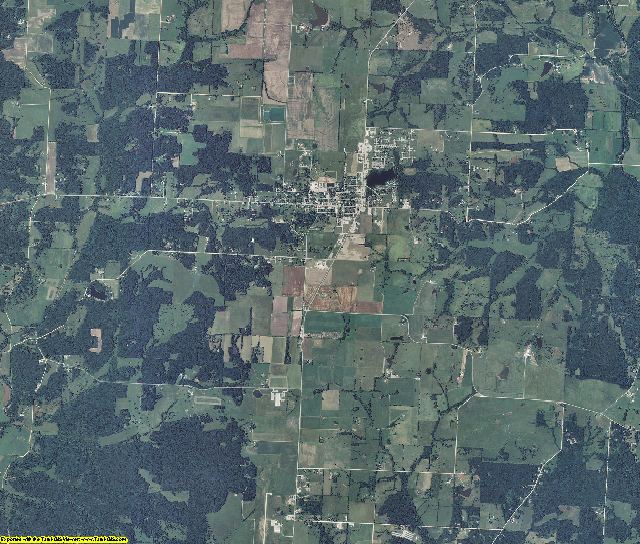 Benton County, Missouri aerial photography