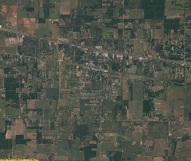 Callahan County, Texas aerial photography