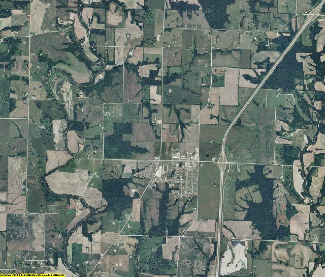 Daviess County, Missouri aerial photography