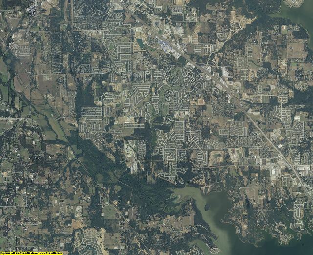 Denton County, Texas aerial photography