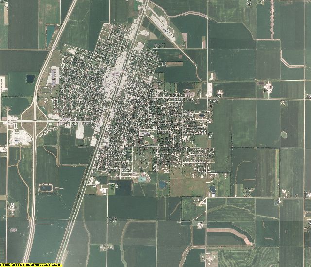 Ford County, Illinois aerial photography
