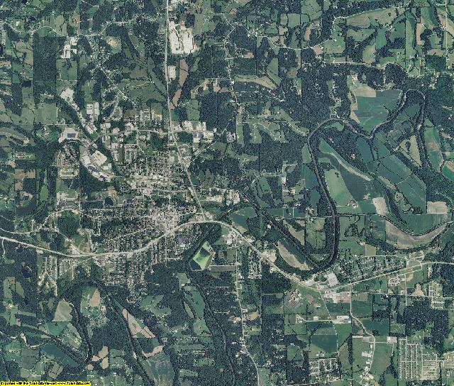 Franklin County, Missouri aerial photography