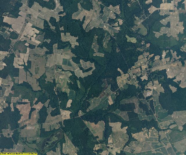 Halifax County, North Carolina aerial photography