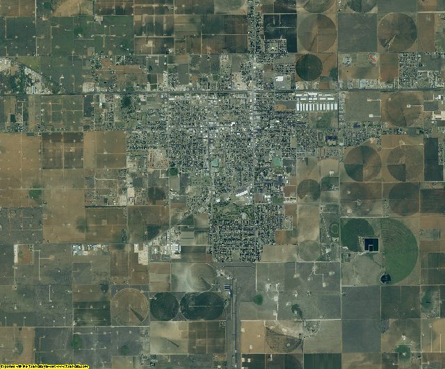 Hockley County, Texas aerial photography