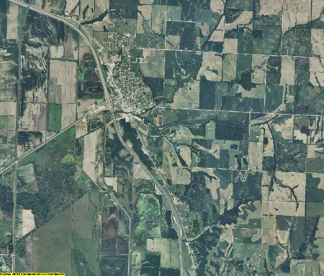Holt County, Missouri aerial photography