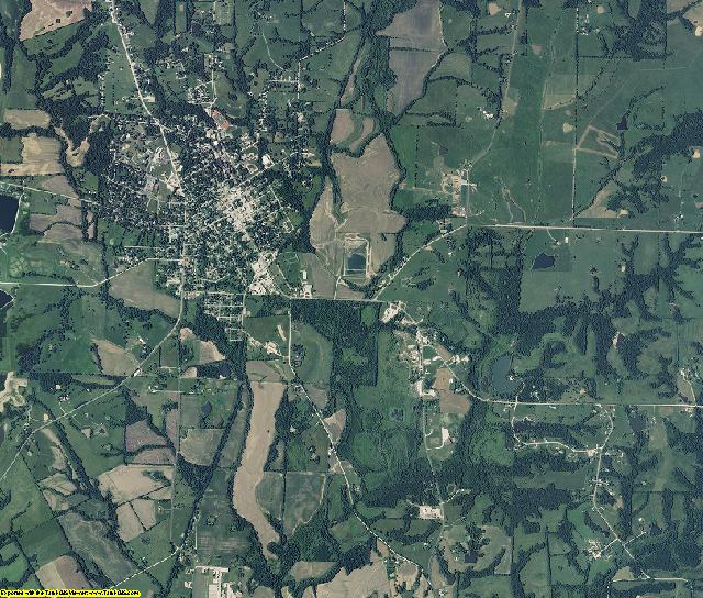 Howard County, Missouri aerial photography