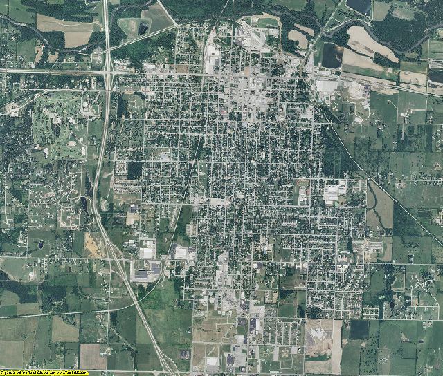 Jasper County, Missouri aerial photography