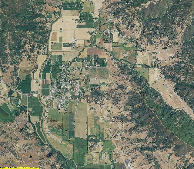 Lake County, California aerial photography