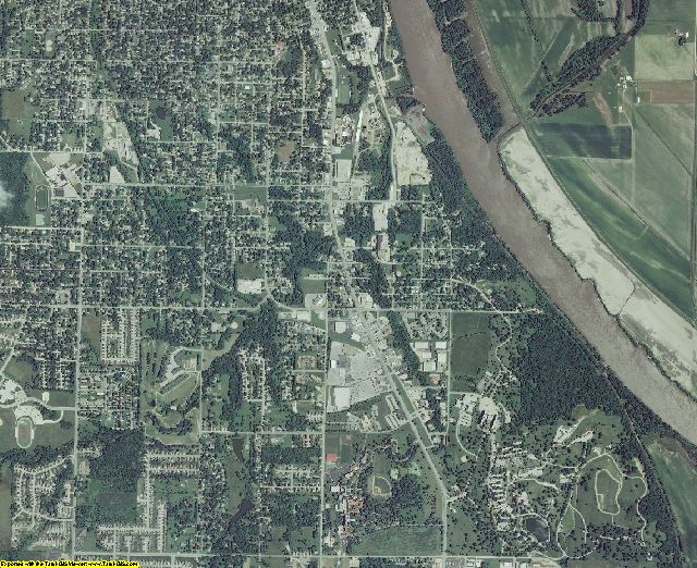 Leavenworth County, Kansas aerial photography