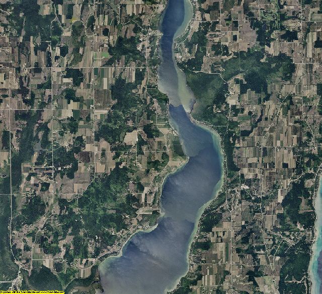 Leelanau County, Michigan aerial photography