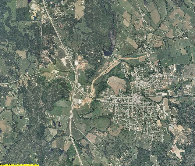 Madison County, Missouri aerial photography