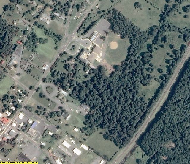 Madison County, VA aerial photography detail
