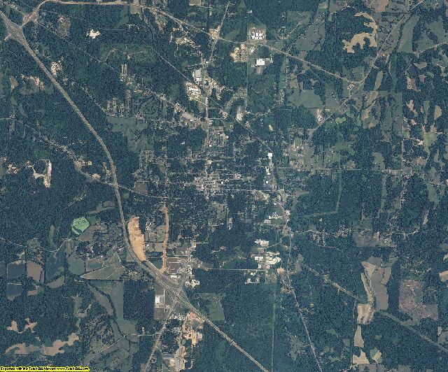Marshall County, Mississippi aerial photography