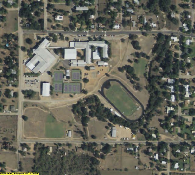 Mason County, TX aerial photography detail