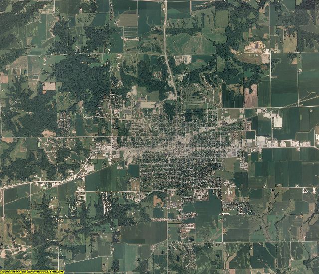 McDonough County, Illinois aerial photography