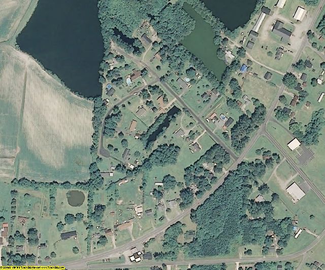 Perquimans County, NC aerial photography detail