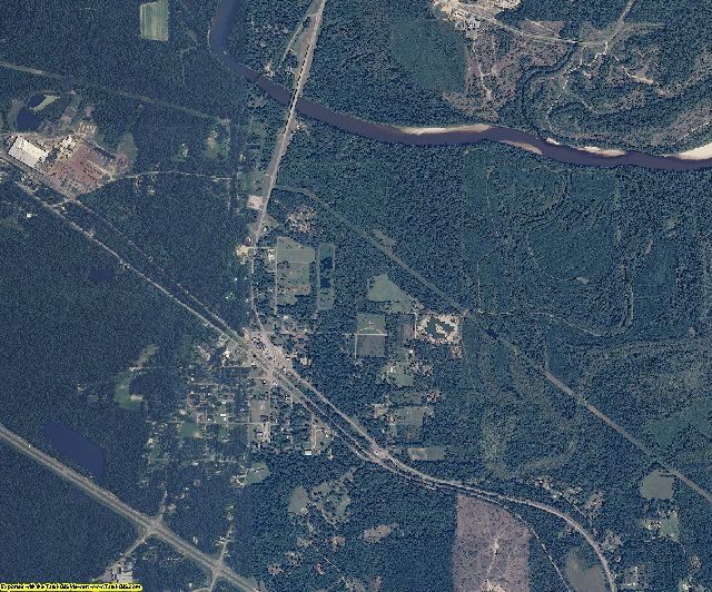 Perry County, Mississippi aerial photography