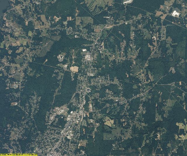 Person County, North Carolina aerial photography