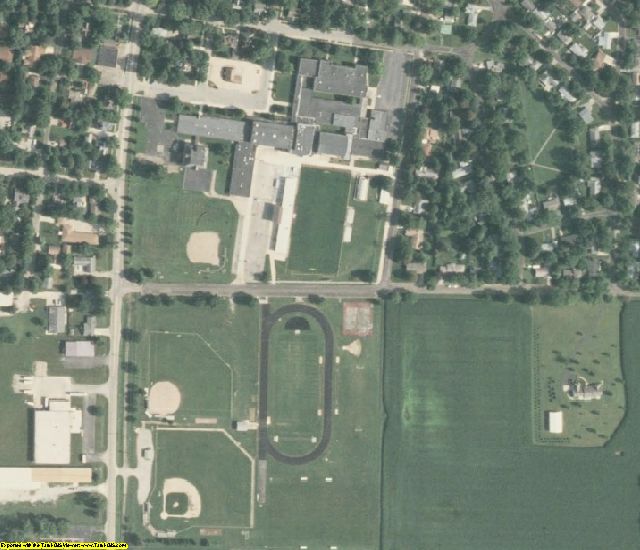 Piatt County, IL aerial photography detail
