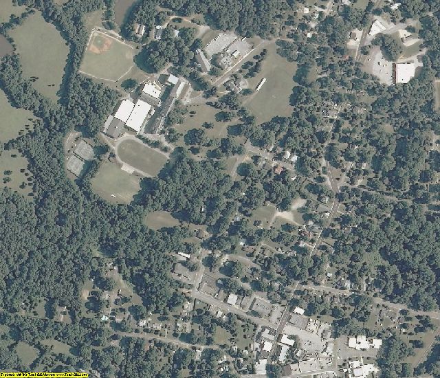 Pittsylvania County, VA aerial photography detail