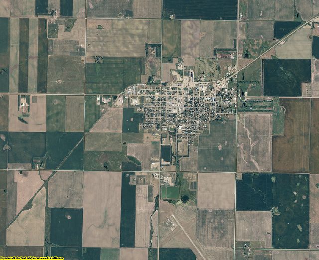 Potter County, South Dakota aerial photography