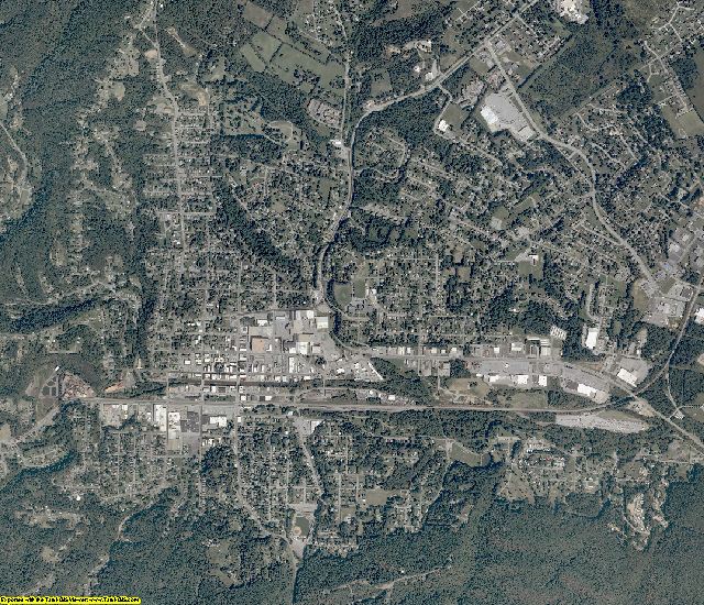 Pulaski County, Virginia aerial photography