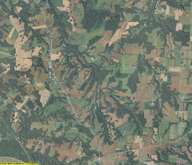 Randolph County, Illinois aerial photography