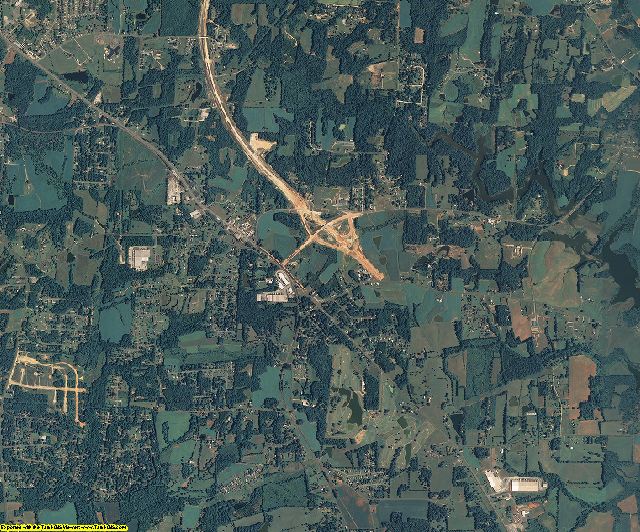 Randolph County, North Carolina aerial photography