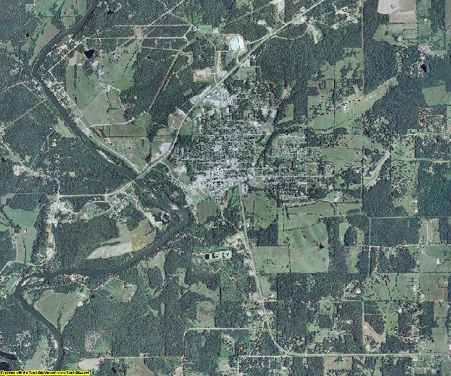 Ripley County, Missouri aerial photography