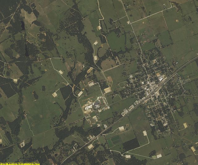 Robertson County, Texas aerial photography