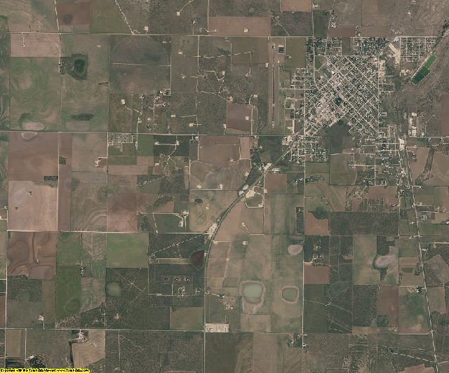 Schleicher County, Texas aerial photography