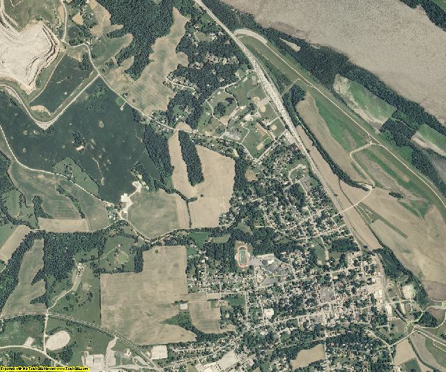 Ste. Genevieve County, Missouri aerial photography