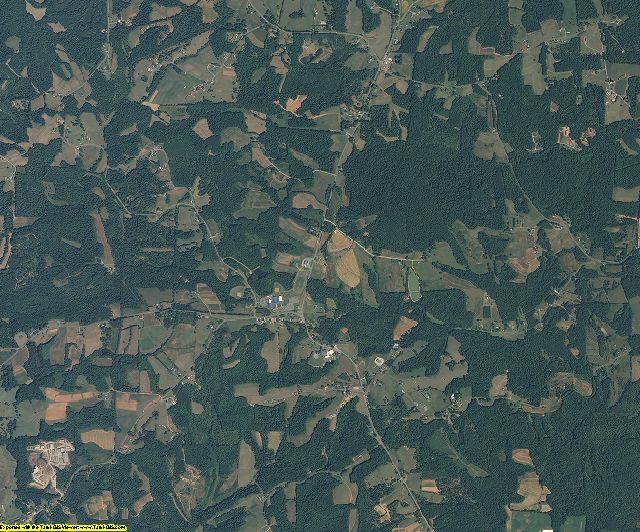 Stokes County, North Carolina aerial photography