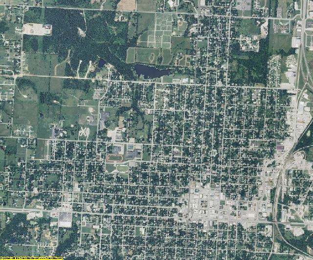 Vernon County, Missouri aerial photography