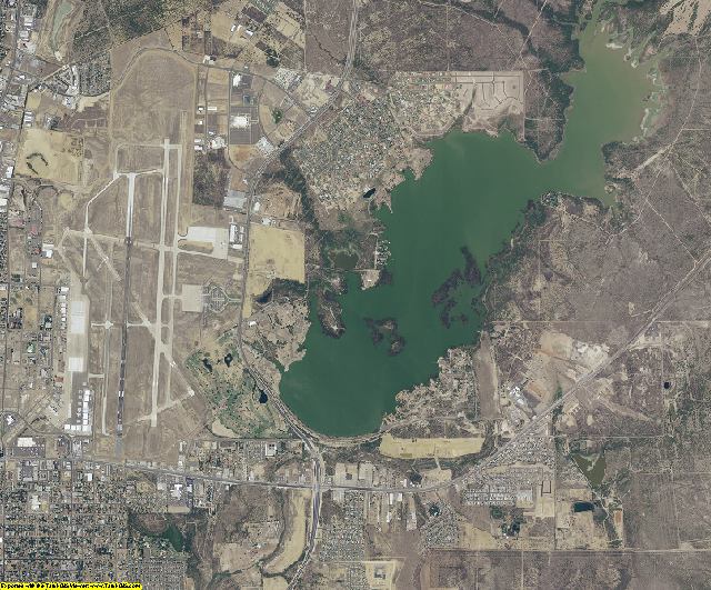Webb County, Texas aerial photography