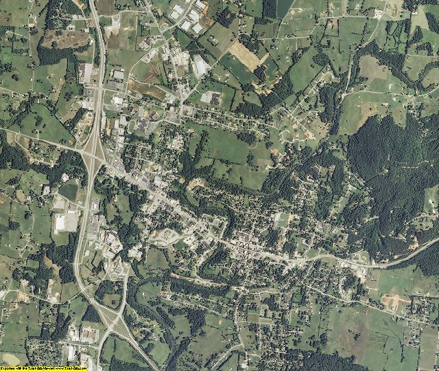 White County, Tennessee aerial photography