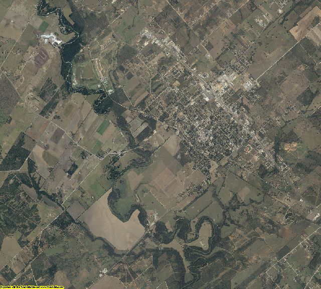 Wilson County, Texas aerial photography