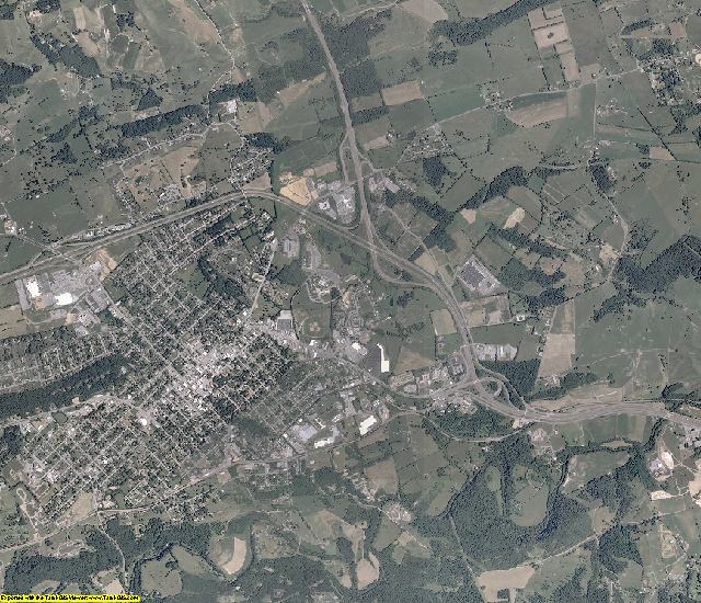 Wythe County, Virginia aerial photography