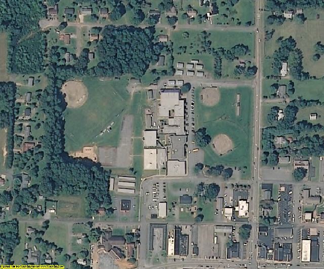 Yadkin County, NC aerial photography detail