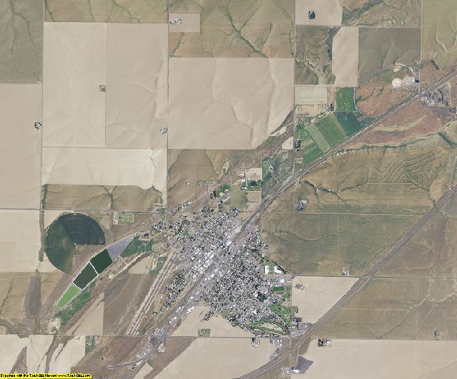 Adams County, Washington aerial photography