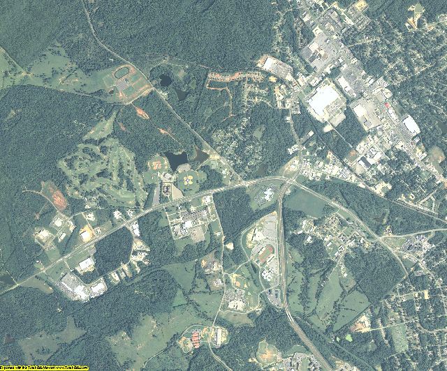 Baldwin County, Georgia aerial photography