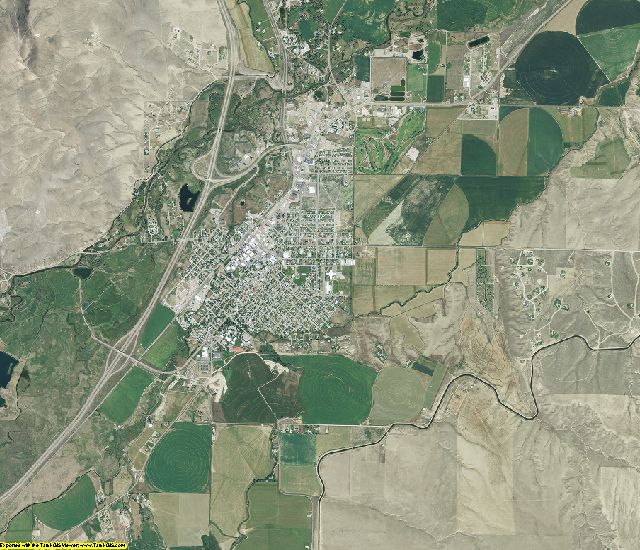 Beaverhead County, Montana aerial photography