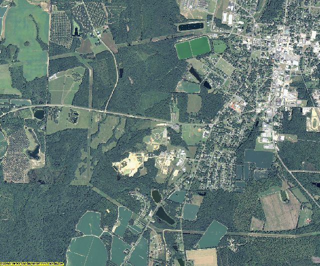 Berrien County, Georgia aerial photography