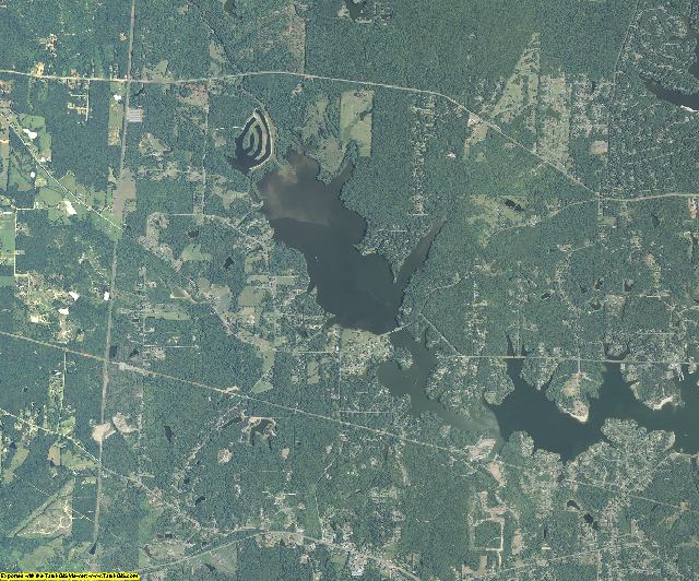 Bibb County, Georgia aerial photography