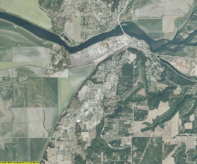 Boundary County, Idaho aerial photography
