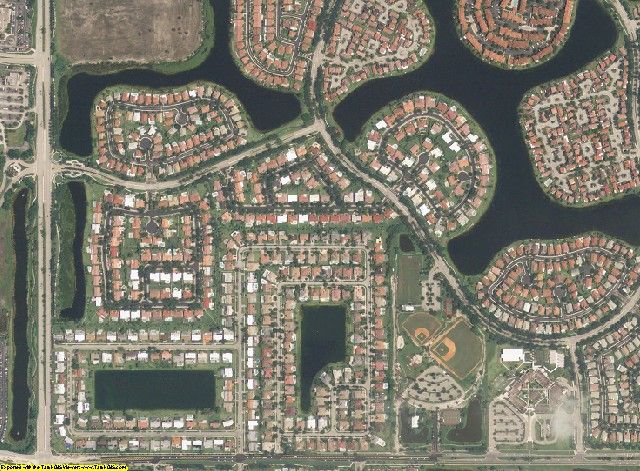 Broward County, FL aerial photography detail