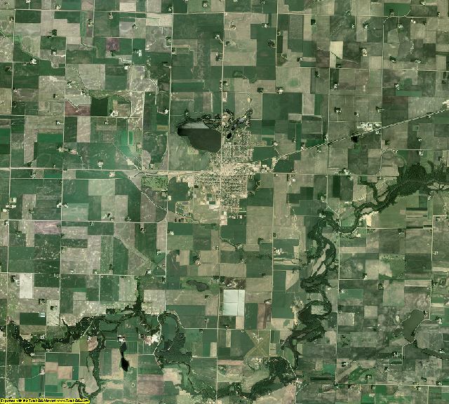 Brown County, Minnesota aerial photography